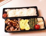 お惣菜とんかつの和風弁当作り方4写真