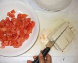卵トマト豆腐炒め♪簡単心臓の動悸漢方薬膳作り方3写真