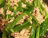 ピーマン入りで栄養もgood◎鶏そぼろ丼作り方7写真