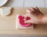 くま型きゅうりのサンドイッチ作り方6写真