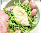 フリルレタスで包む山芋入り蒸し鶏つくね作り方8写真