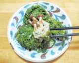 フリルレタスで包む山芋入り蒸し鶏つくね作り方12写真