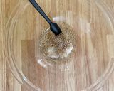 作り置きに!春菊ともやしの塩糀ゴマ酢和え作り方4写真