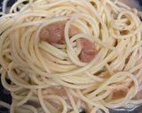 明太パスタ☆フライパンで作り方2写真