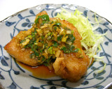 さっぱり～☆薬味たっぷり　唐揚げのたれ作り方3写真