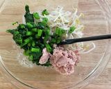 作り置きに!春菊ともやしの塩糀ゴマ酢和え作り方5写真