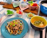 令和四年睦月19　献立　牛肉入りきんぴら作り方5写真