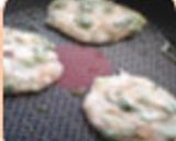栄養◎ニラのお焼き（卵乳小麦無）作り方4写真