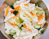 簡単！作り置き常備菜！野菜の甘酢漬け作り方3写真