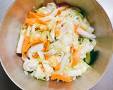 簡単！作り置き常備菜！野菜の甘酢漬け作り方6写真