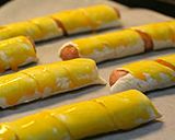 冷凍パイシートでぐるぐるウィンナーパイ♡作り方3写真