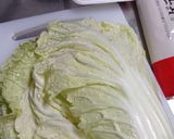 たらこと白菜のクリームスパゲティ作り方1写真
