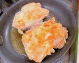 チキンステーキ★にんにく甘辛だれ作り方3写真