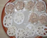 ポン酢でれんこんのツナマヨ挟み焼き作り方5写真