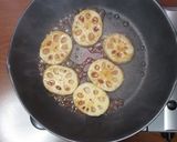 ポン酢でれんこんのツナマヨ挟み焼き作り方8写真