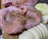 鶏モモ肉と玉ねぎのマキシム炒め作り方2写真