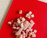 菜の花とハムのクリームリゾット作り方4写真
