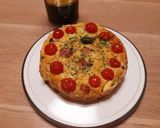 ワインに合う♪トマトの生地なしキッシュ作り方9写真