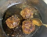 塩とすだちで食べる柚子胡椒ハンバーグ作り方8写真