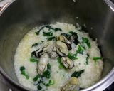 手早く圧力鍋でかきとほうれん草のリゾット作り方8写真