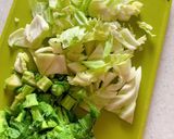 菜の花とキャベツの春パスタ作り方4写真