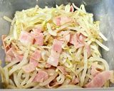 レンジで２分☆もやしとベーコンのナムル作り方3写真