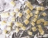 ５分で簡単♪食パンで手作りクルトン作り方3写真