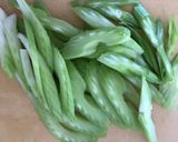 簡単♪鶏むね肉とセロリのレモン炒め作り方2写真