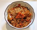 炒め不要！かぼちゃのそぼろ煮作り方10写真