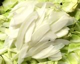 おいしい！キャベツの芯のスライス方法！作り方7写真