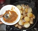山芋の煮物♪簡単呼吸が浅い咳喘息漢方薬膳作り方7写真