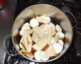 たけのこ里芋煮物♪簡単ダイエット漢方薬膳作り方7写真
