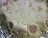 クリスマス☆耳までウィンナーピザ作り方4写真