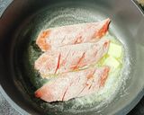 簡単！鮭のムニエル白菜クリームソースがけ作り方6写真