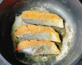 簡単！鮭のムニエル白菜クリームソースがけ作り方7写真