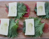 3分おつまみ！生ハムチーズのわさび風味作り方1写真