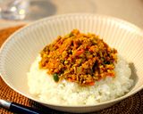 大豆入り野菜キーマカレー作り方7写真