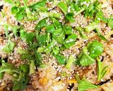 大根の葉っぱと皮で！塩昆布チャーハン作り方4写真