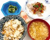 【病院】切り昆布と油揚の混ぜご飯【給食】作り方8写真