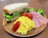 モーニングスクランブルエッグ作り方6写真