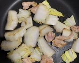 【小丼】中華丼風作り方2写真
