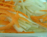 大根の皮のお漬け物☆柚胡椒風味作り方1写真
