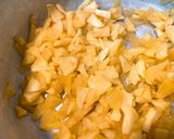 【保育園給食】りんごとさつま芋のきんとん作り方2写真