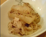 激うま！カブと豚肉のにんにく炒め作り方5写真