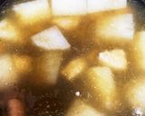 大根と菜花の鳥スープ作り方3写真
