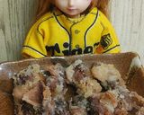 リカちゃん♡釜揚げほたるいかの唐揚げ♡作り方13写真
