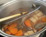 冷凍大根で　時間かけずにブリ大根。作り方4写真