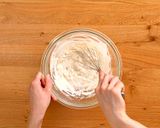 フライパンで基本のお好み焼き作り方1写真