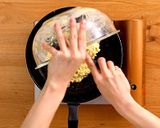 フライパンで基本のお好み焼き作り方5写真