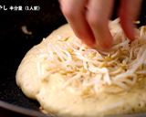 もやしのチーズチヂミカレーマヨソース作り方3写真
